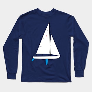 Lightning Sailboat Long Sleeve T-Shirt